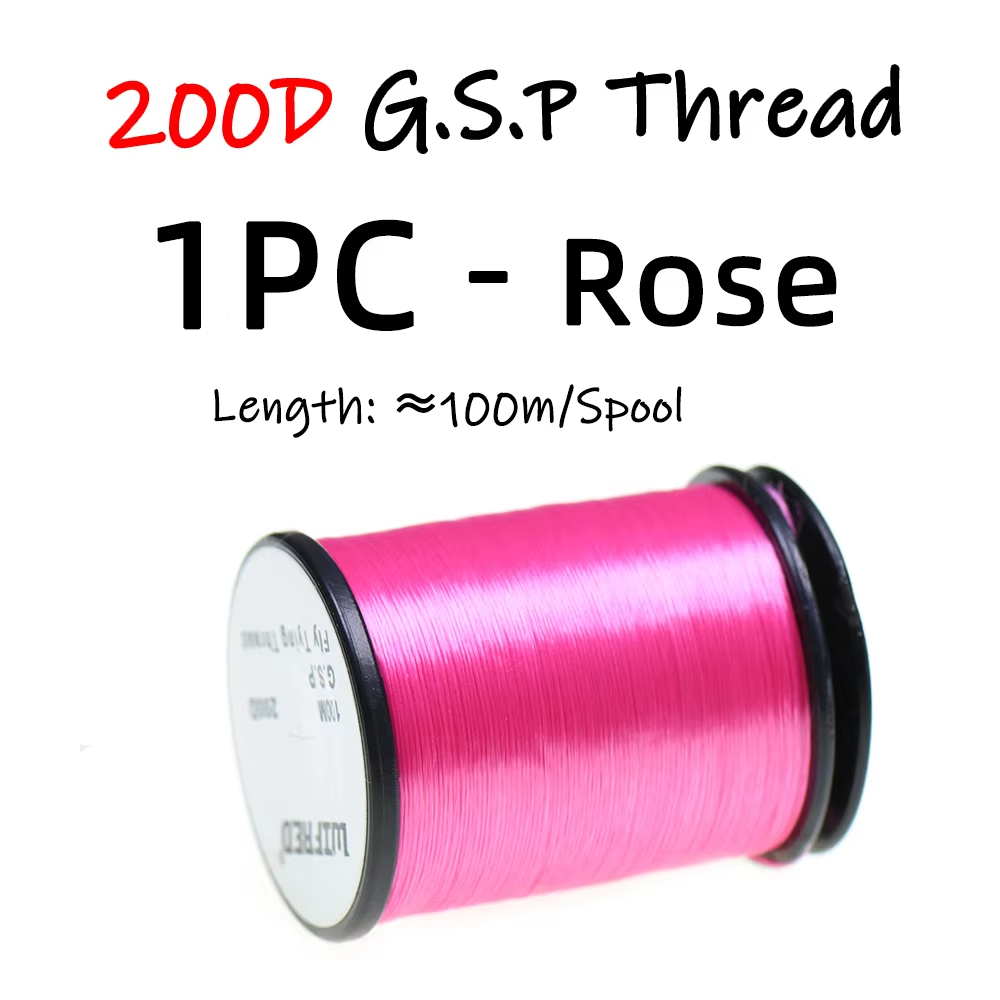 Wifreo 30D 50D 75D 140D 200D Strong GSP Fly Tying Polyethylene Thread Saltwater Fly / Pike Flies Jig Tying Threads
