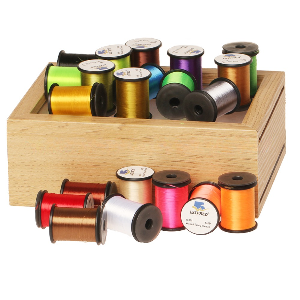 140D Waxed Twisted Fly Tying Thread Nylon