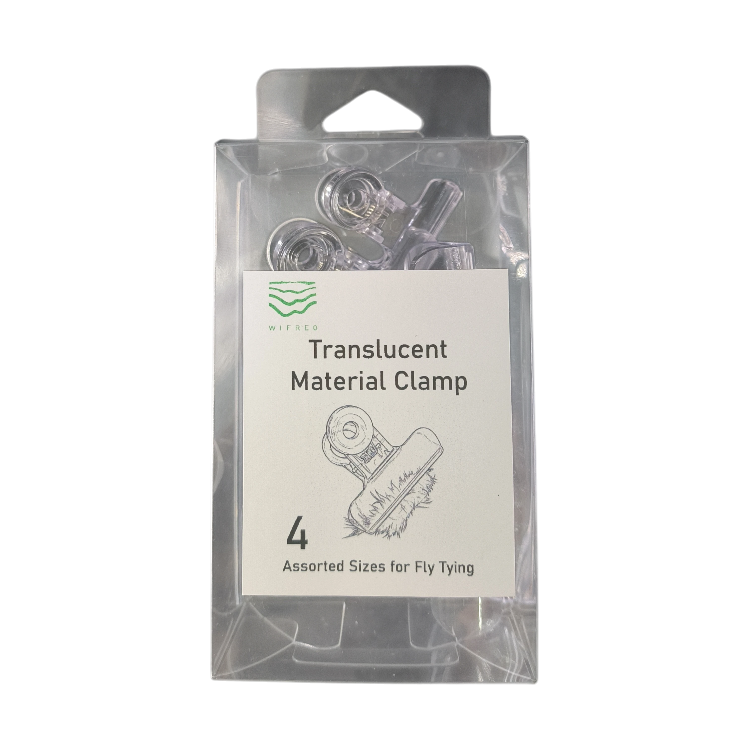 Translucent Material Clamp Package