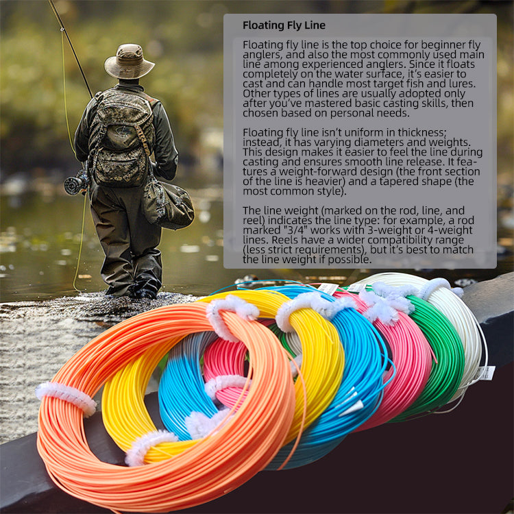 WF (Weight Forward) Floating Fly Main Line