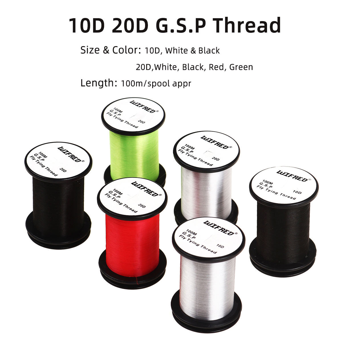 10D/20D GSP Fly Tying Thread