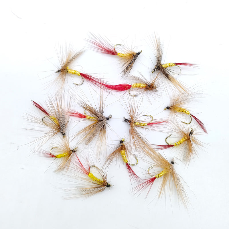 Trout & Bass Fly Fishing Lures Set 10 Piece Wet Fly (Artificial Baits)