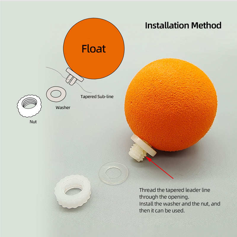 Quick-Release EVA Foam Floats for Fly Fishing Lure & Nymph Essential Accessories