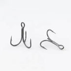 Kylin 3X Strong Treble Hook High Carbon Steel Bass Saltwater Freshwater Fly Tying Hook