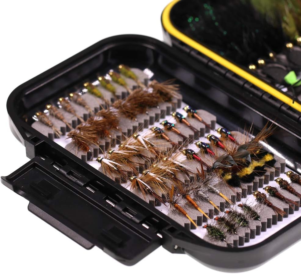 Dry/Wet/Nymph/Streamer Flies Assortment Beginner