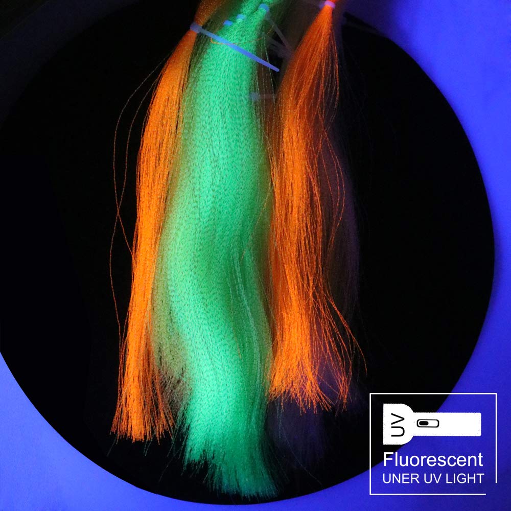 10/12/14/16 Pack UV Fluorescent Crystal Flashabou Crystal Tinsel Flash