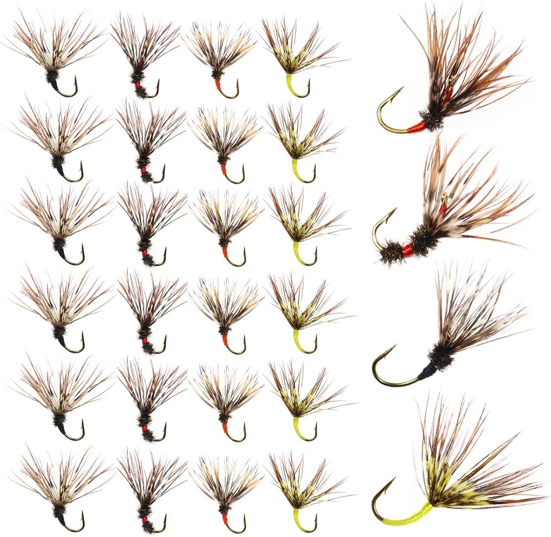 24PCS Tenkara Flies