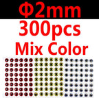 300PCS 3D Bionic Fish Eyes
