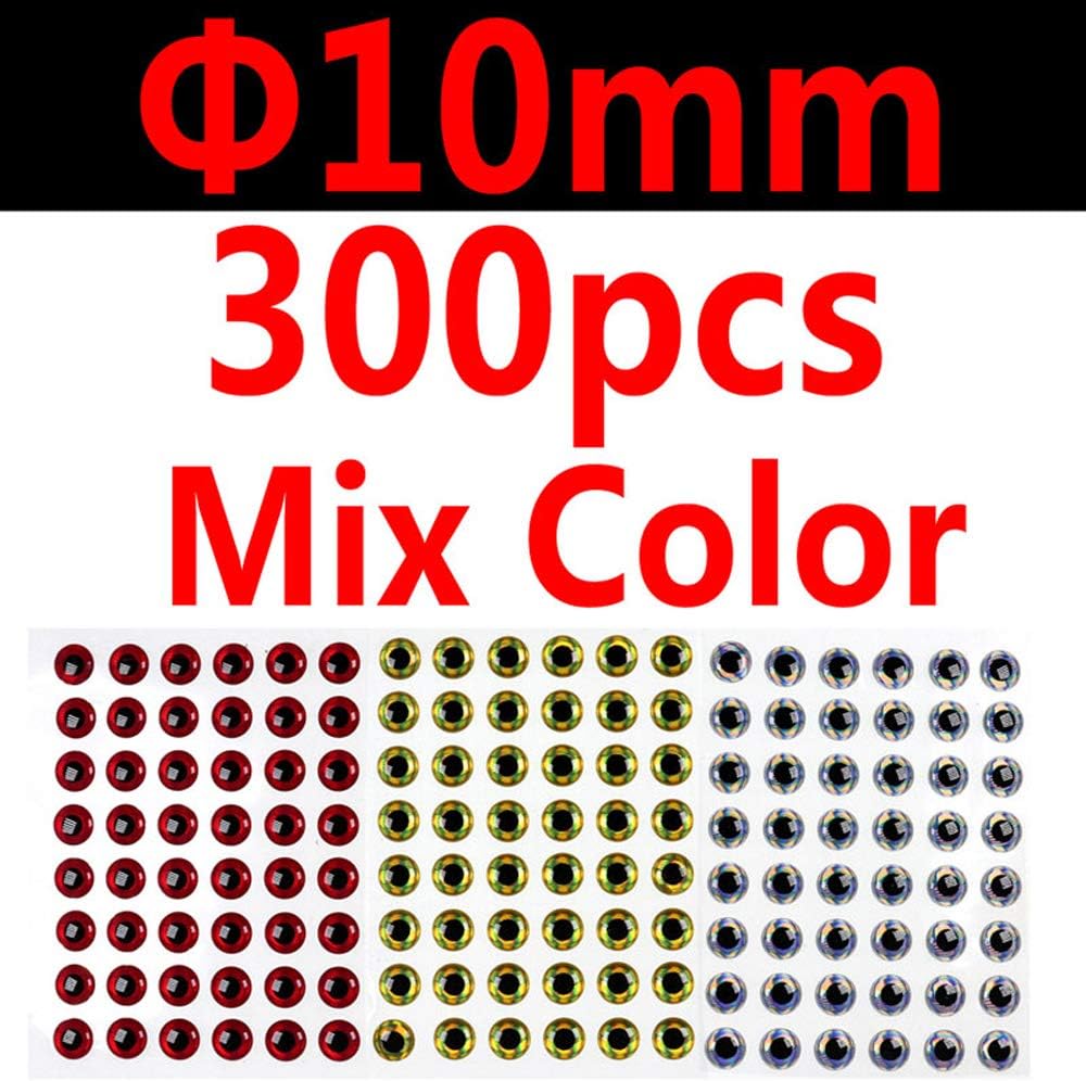 300PCS 3D Bionic Fish Eyes