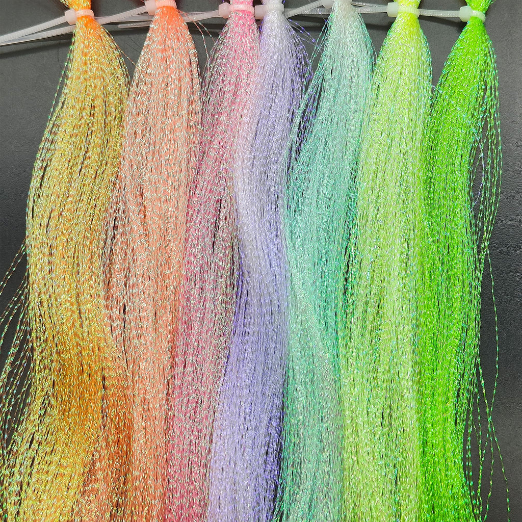 10/12/14/16 Pack UV Fluorescent Crystal Flashabou Crystal Tinsel Flash