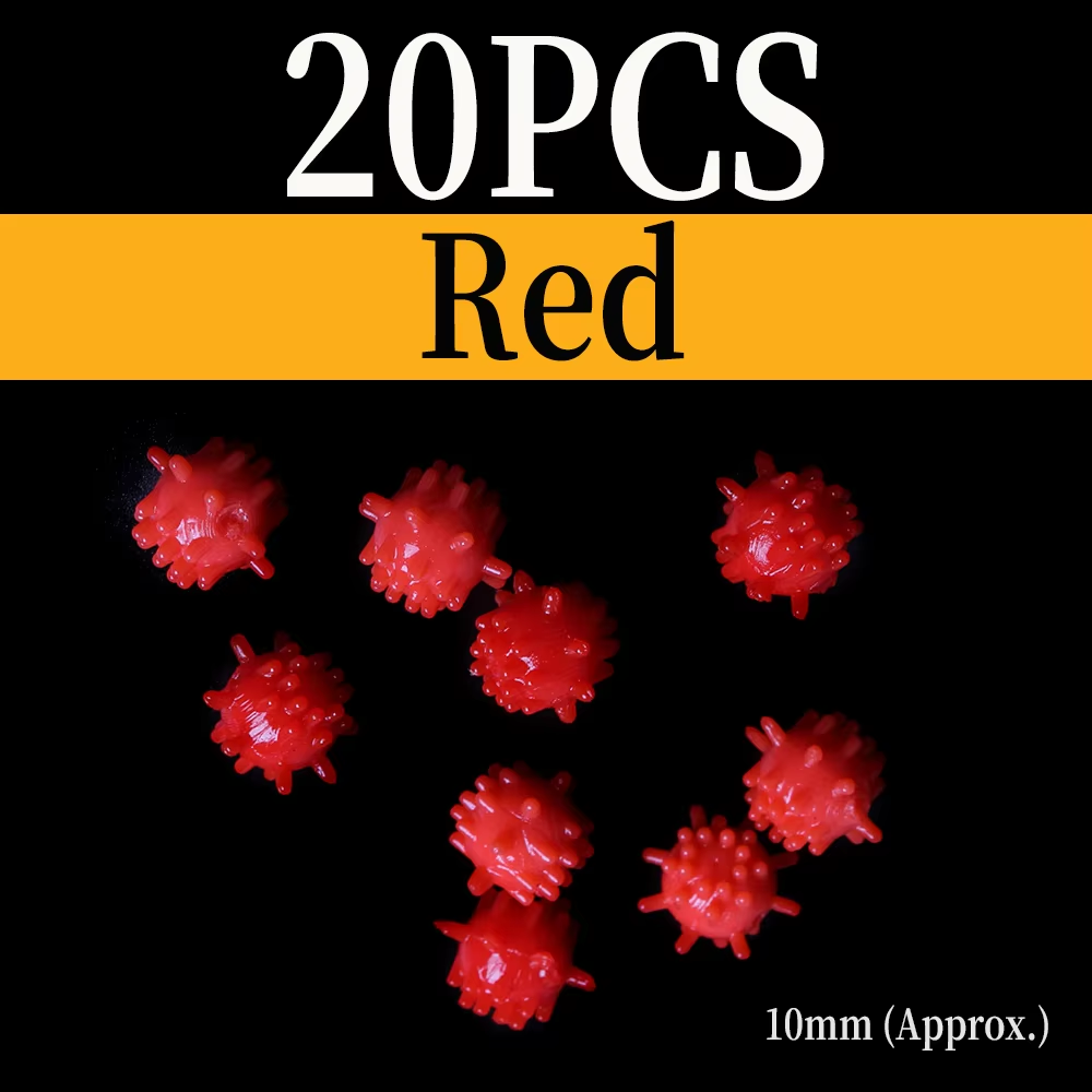 Carp Pop-Up Boilies - Silicone Corn Baits for Bottom Rigs, Salt/Freshwater