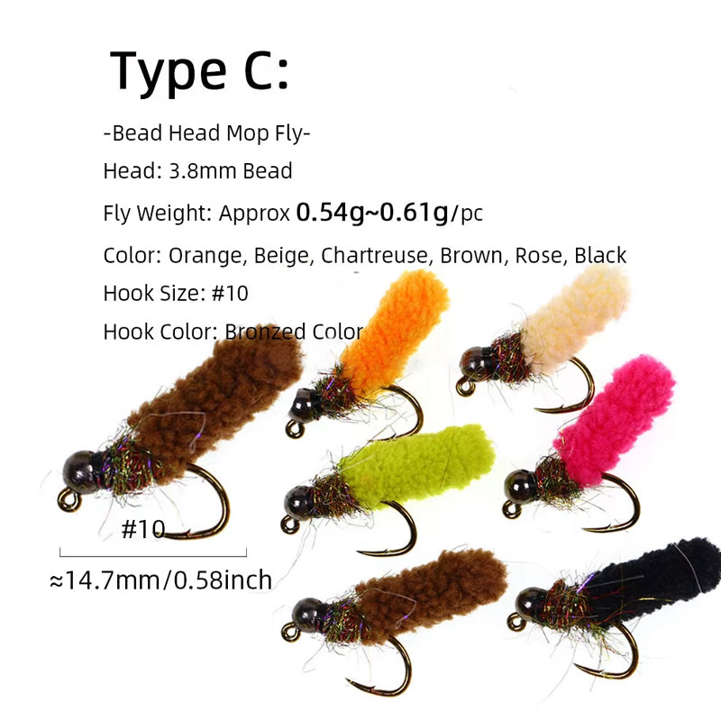 Mop Fly Insect Bait Fly Fishing Flies