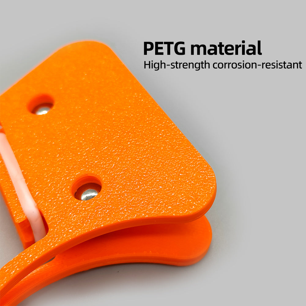 Fishing Fly Tying Tools CDC-3D Clamp Feather Folding Blok Feather Hackle Pliers