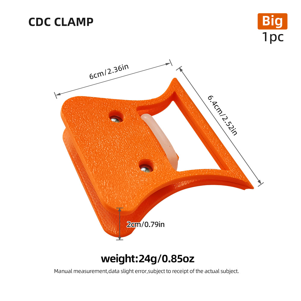 Fishing Fly Tying Tools CDC-3D Clamp Feather Folding Blok Feather Hackle Pliers