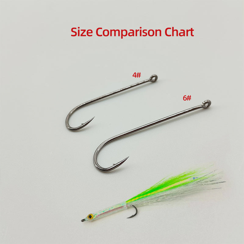 HBH Alloy Steel Long-Shank Streamer Hooks