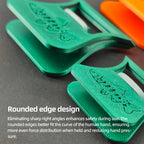 PETG Material CDC-3D Clamp Feather Folding Blok Feather Hackle Pliers Fishing Accessories