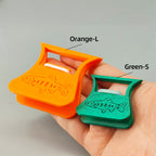 PETG Material CDC-3D Clamp Feather Folding Blok Feather Hackle Pliers Fishing Accessories