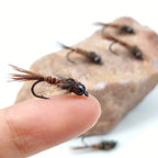 Copper-headed Pheasant Tail Nymph Fast Sinking Lifelike Wet Nymph Fly for Trout Fishing Lures Baits