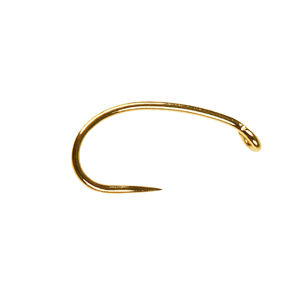 Barbless High-Carbon Steel Golden Nymph Dry Fly Hook