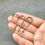 High-carbon Steel Twisted Shank Design Big Popper Hook Fly Tying Hook Fishing Accessories