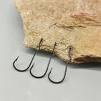 High-carbon Steel Twisted Shank Design Big Popper Hook Fly Tying Hook Fishing Accessories