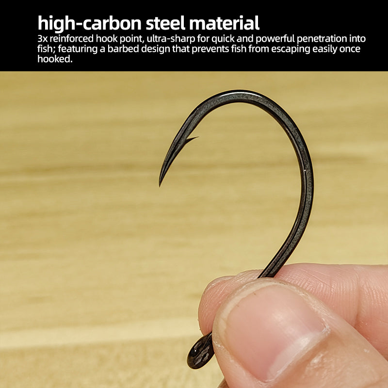 Saltwater Big Streamer Fly Hook Short-shank 2X Strength Wide Gap