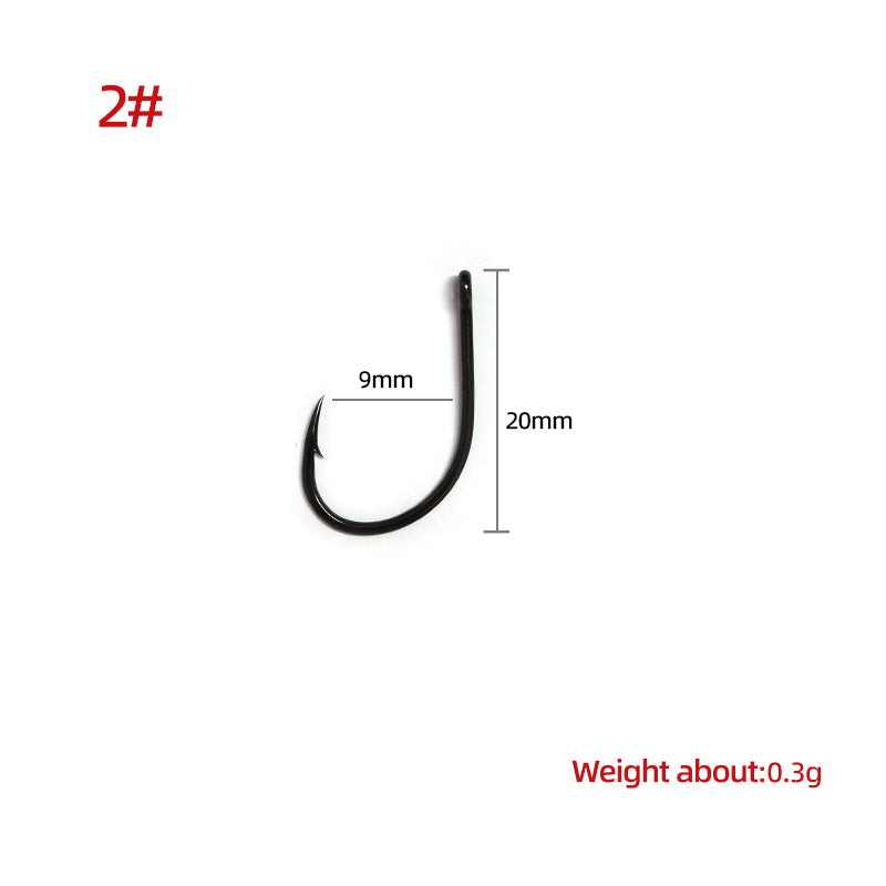 Ultra-Sharp High-Strength Short-Shank Wide-Gate Fly Hook