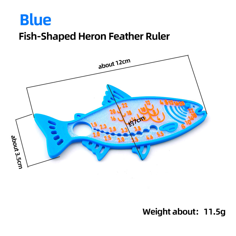 Magnetic Fishing Rod Holder with Fly Tying Tools Hackle Gauge Line Holder Bead and Bare Hook Tray-Plier Type