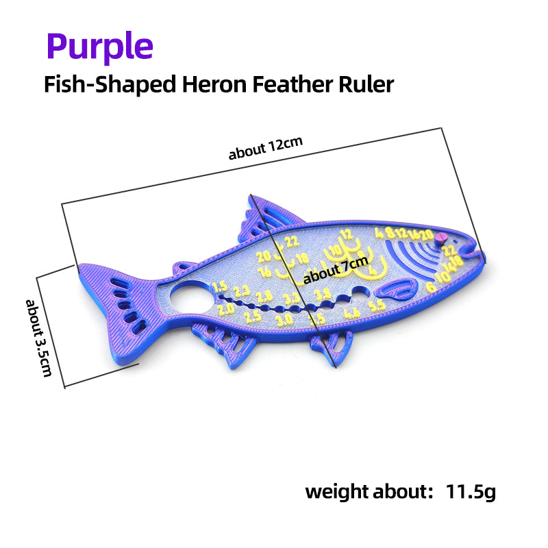 Magnetic Fishing Rod Holder with Fly Tying Tools Hackle Gauge Line Holder Bead and Bare Hook Tray-Plier Type