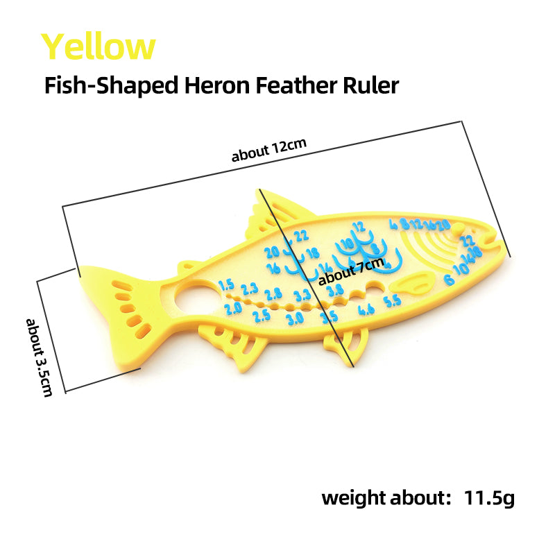Magnetic Fishing Rod Holder with Fly Tying Tools Hackle Gauge Line Holder Bead and Bare Hook Tray-Plier Type