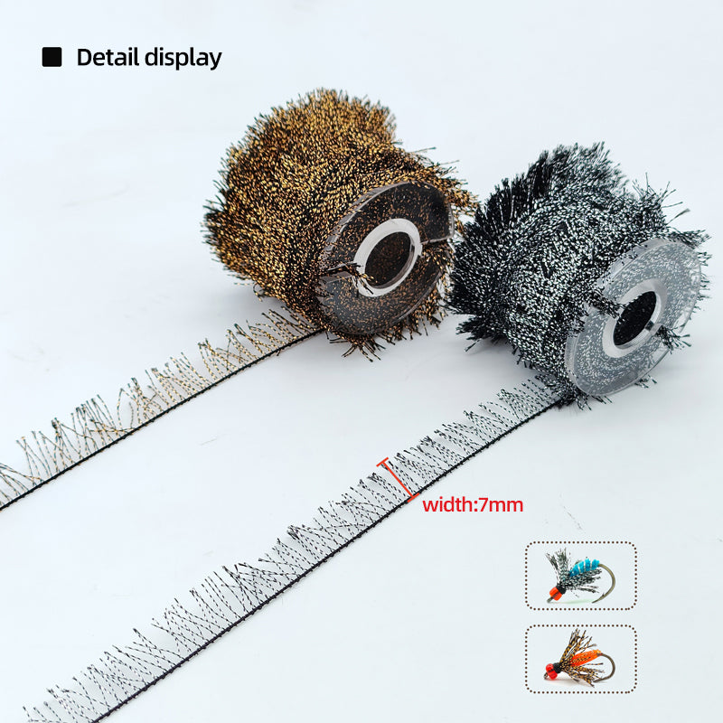 Soft Imitation Egret Plume Body Tying Material for Fly Fishing and Fly Making for Stream Position