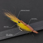 Bionic Floating Foam Shrimp Micro Lure for Bass & Mandarin Fish Target Species Bait in Fishing Lures