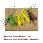 Rubber Legs Grasshopper Foam Body Floating Hopper Dry Fly