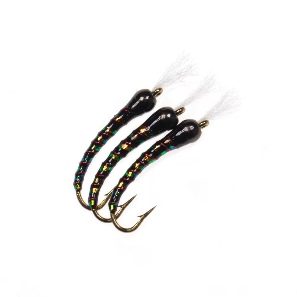 Trout Grayling Epoxy Brass Bead Head Perdigon Nymphs Fishing Fly Lure Bait