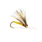 Dry Floating Hackle Fly with Silicone Legs for Trout and Tarpon Fishing Fishing Lures