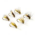 Dry Floating Hackle Fly with Silicone Legs for Trout and Tarpon Fishing Fishing Lures