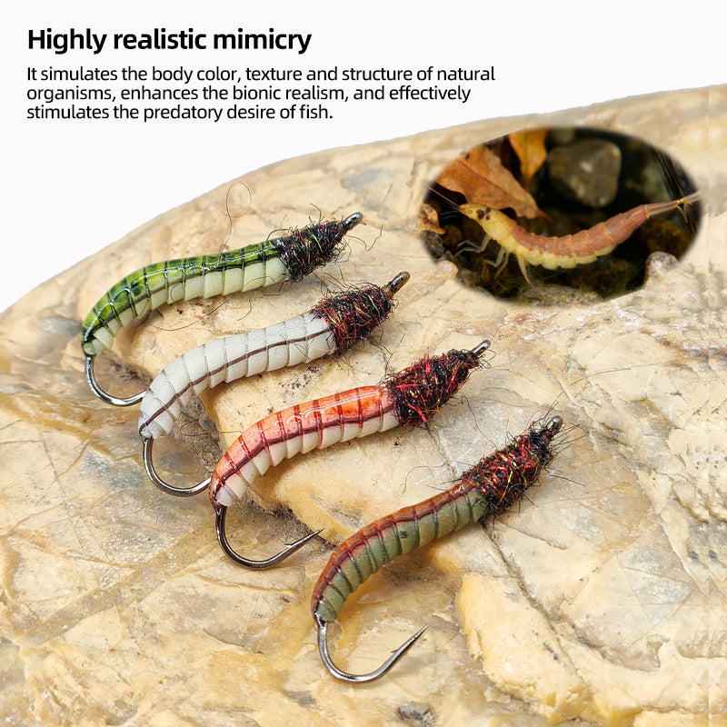 Stonefly Nymph Worm-Style Fly Fishing Lure, Trout / Salmon Specific