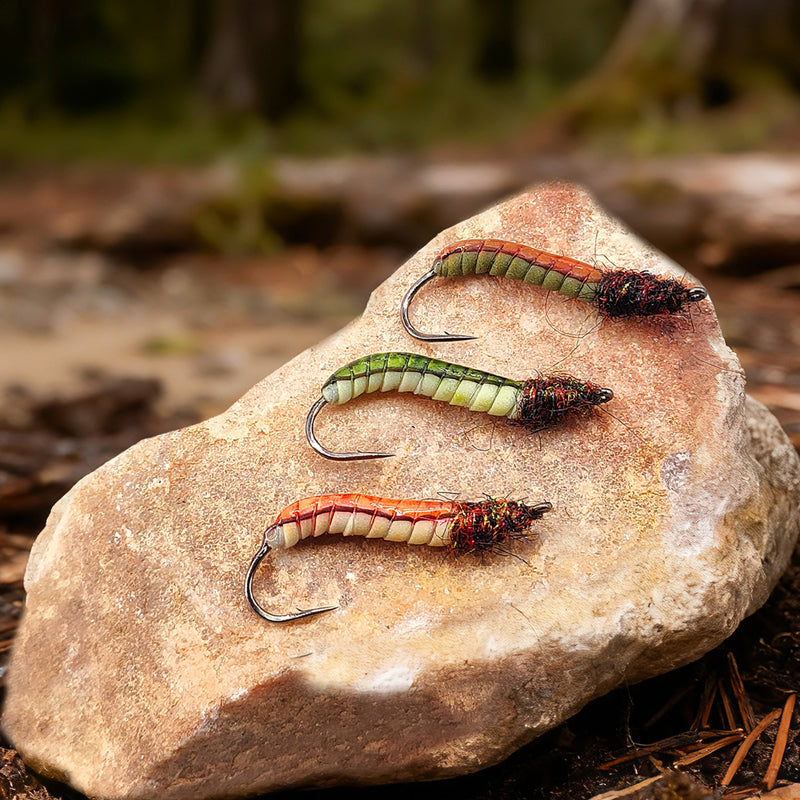 Stonefly Nymph Worm-Style Fly Fishing Lure, Trout / Salmon Specific