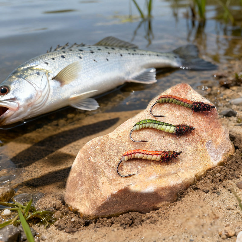 Stonefly Nymph Worm-Style Fly Fishing Lure, Trout / Salmon Specific