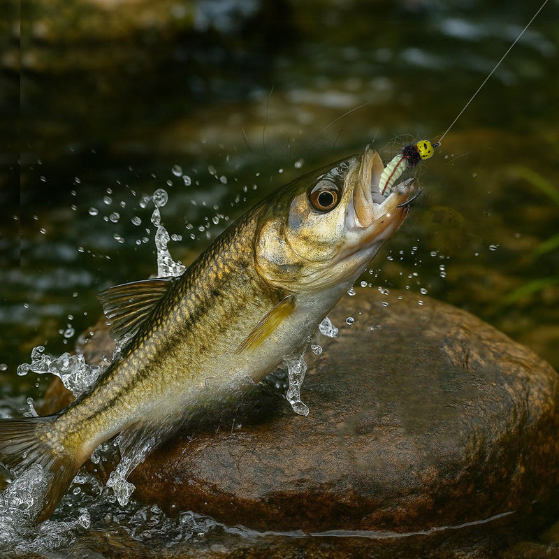 Tungsten Bead Head Wet Nymph Fast Sinking Fly Trout and Bass Fishing Lures 10# River Lake