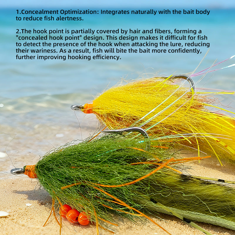 Zonker Streamers Fly Fishing Flies for Trout/Bass/Tilapia