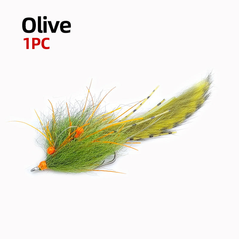 Zonker Streamers Fly Fishing Flies for Trout/Bass/Tilapia