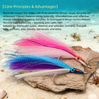 Tarpon Streamers Fly Lures with Stainless Steel Hooks