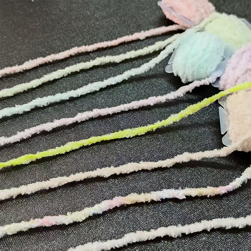 5 Meters Per Roll Luminous Chenille Yarn for Fly Fishing Tying Material for Tying the Body of Woolly Bugger-Style Fly Lures