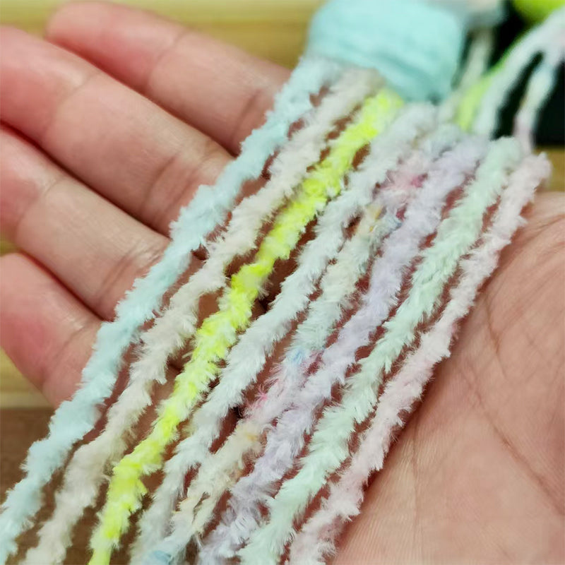 5 Meters Per Roll Luminous Chenille Yarn for Fly Fishing Tying Material for Tying the Body of Woolly Bugger-Style Fly Lures