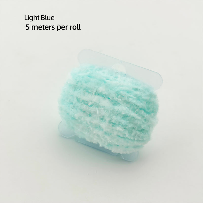 5 Meters Per Roll Luminous Chenille Yarn for Fly Fishing Tying Material for Tying the Body of Woolly Bugger-Style Fly Lures