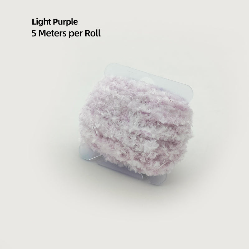 5 Meters Per Roll Luminous Chenille Yarn for Fly Fishing Tying Material for Tying the Body of Woolly Bugger-Style Fly Lures