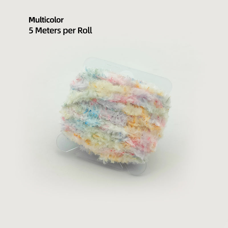 5 Meters Per Roll Luminous Chenille Yarn for Fly Fishing Tying Material for Tying the Body of Woolly Bugger-Style Fly Lures