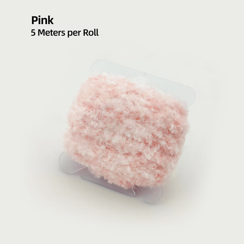 5 Meters Per Roll Luminous Chenille Yarn for Fly Fishing Tying Material for Tying the Body of Woolly Bugger-Style Fly Lures