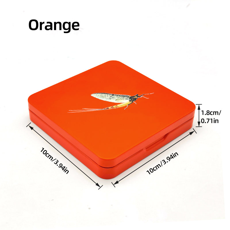 Colorful Metal Dry Fly Bait Essential Fly Fishing Tools & Accessories Box Included